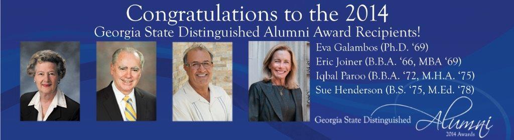 Join us at the 2014 Distinguished Alumni Awards Dinner
