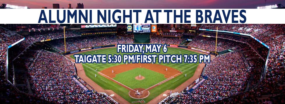Join us at our annual Alumni Night at the Atlanta Braves game!